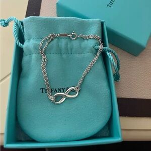 Tiffany & Co. Silver Infinity Chain Bracelet